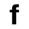 Image icon representing company logo for Facebook